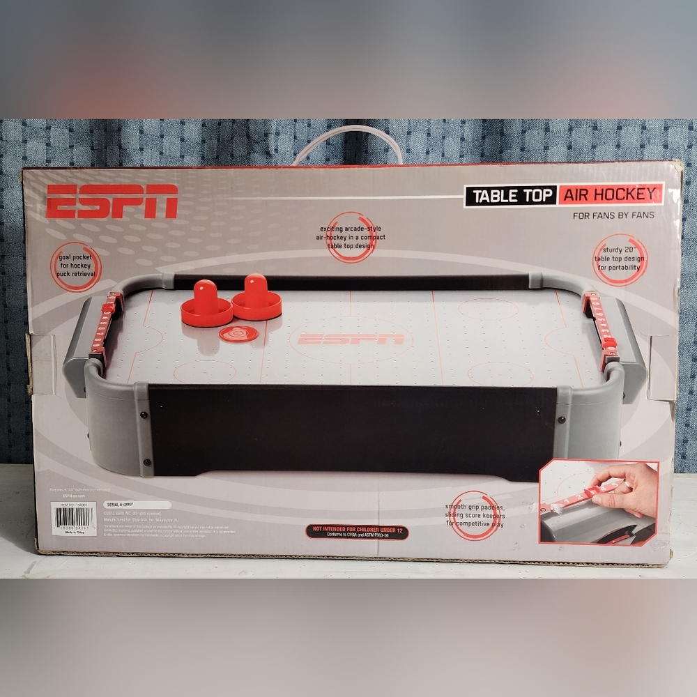 ESPN Table Top Air Hockey Table - Picture 3 of 4